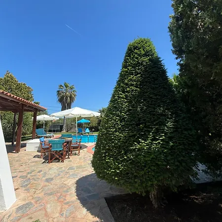 With Pool And Big Garden * Оропос